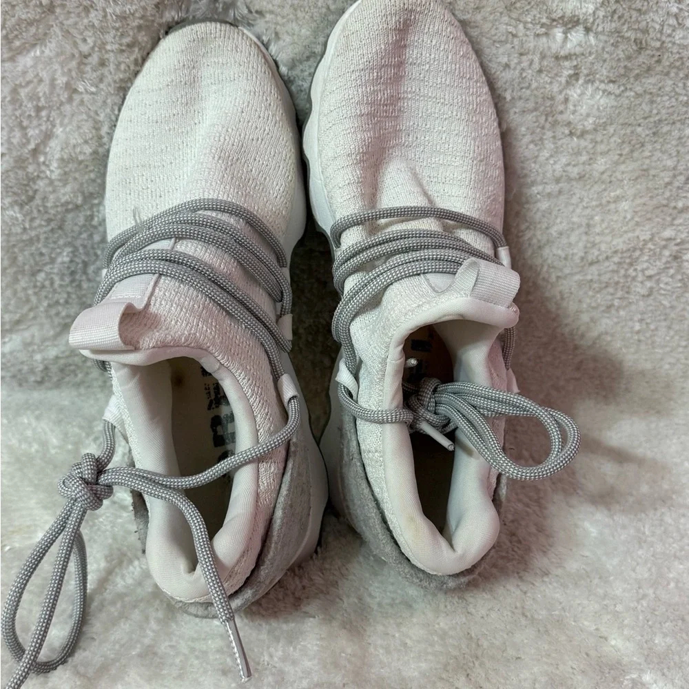 SOREL Women's Kinetic Lace Sneaker Size 7.5 White  Athletic Shoe Comfy - Picture 4 of 8